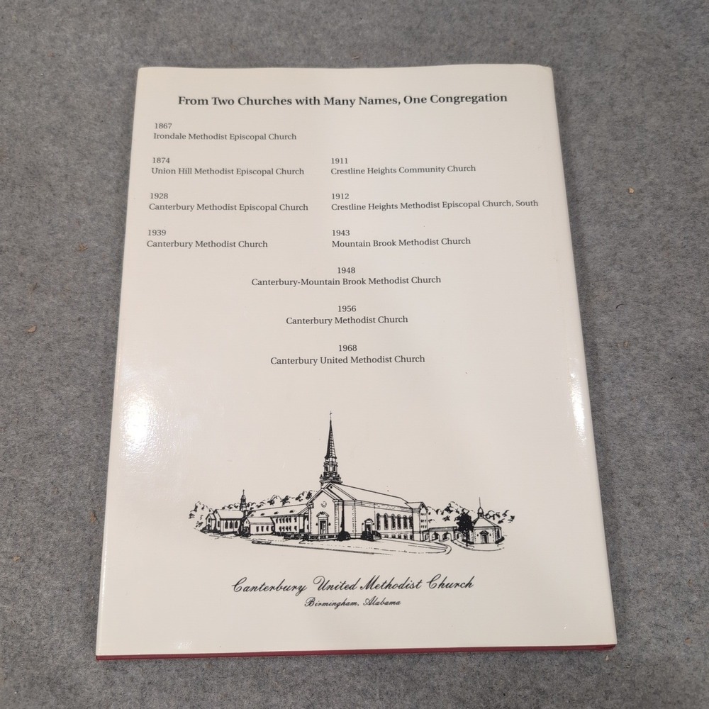 From a Brush Arbor Canterbury United Methodist Church 135 Year History Book 2002 - Picture 3 of 3